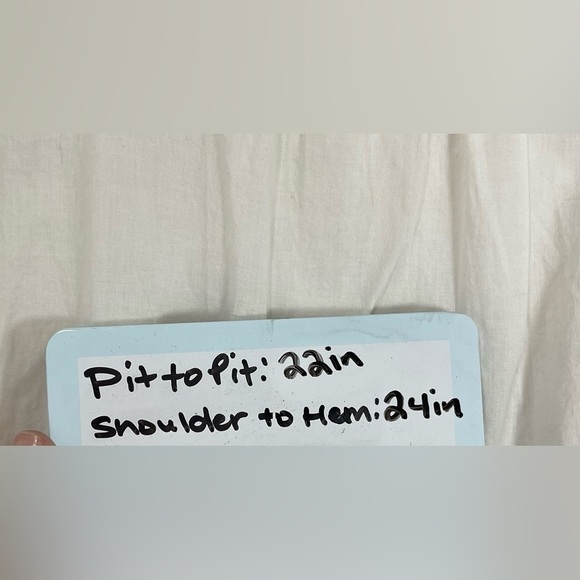 Per Una White Floral Embroidered Short Sleeve V-Neck Blouse Women’s 18 - Picture 11 of 12